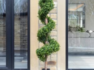 Artificial Buxus Spiral Stem Topiary Tree